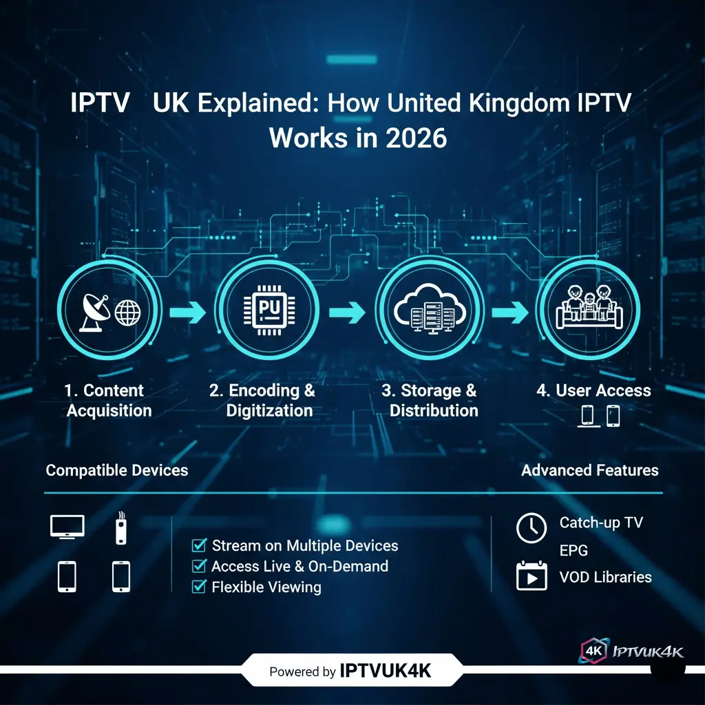 IPTV UK Revealed: How United Kingdom IPTV Works in 2026