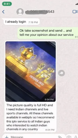 IPTV subscription user experience in the UK